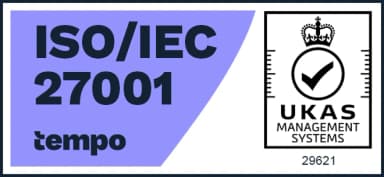 ISO/IEC 27001 certified, UKAS accredited