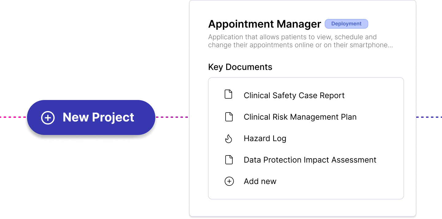 Manage multiple projects