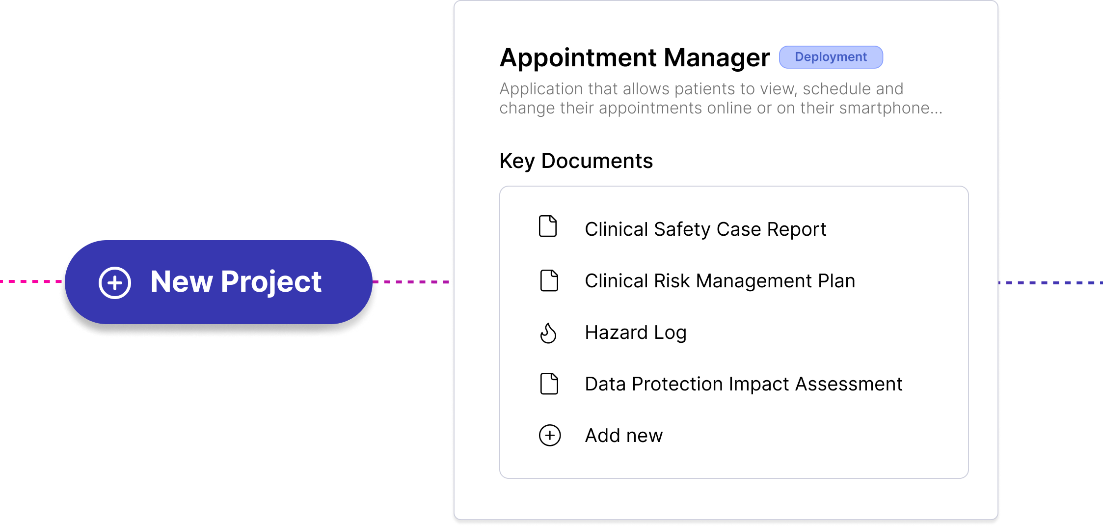 Manage multiple projects