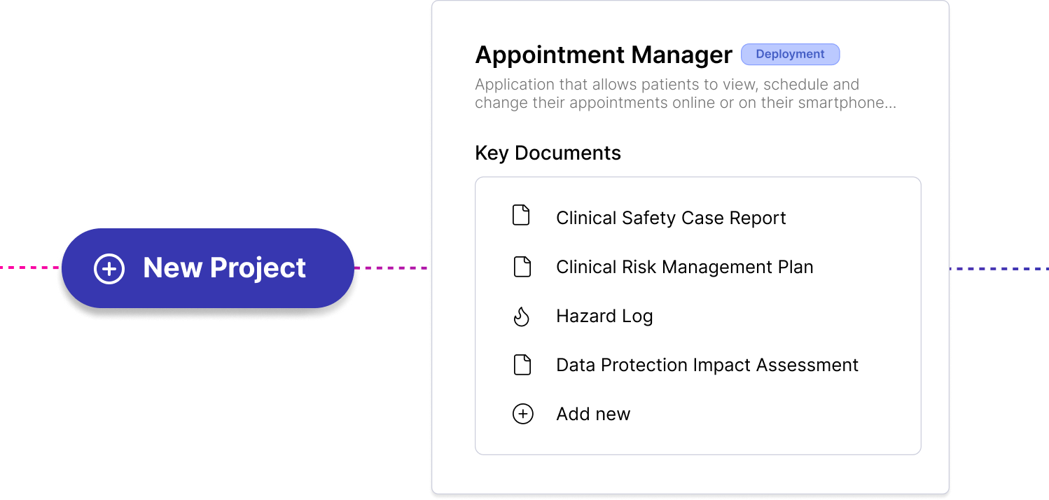 Manage multiple projects