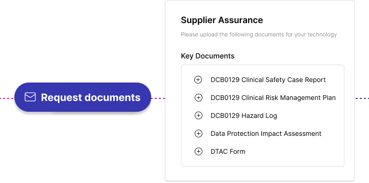 Manage supplier documentation