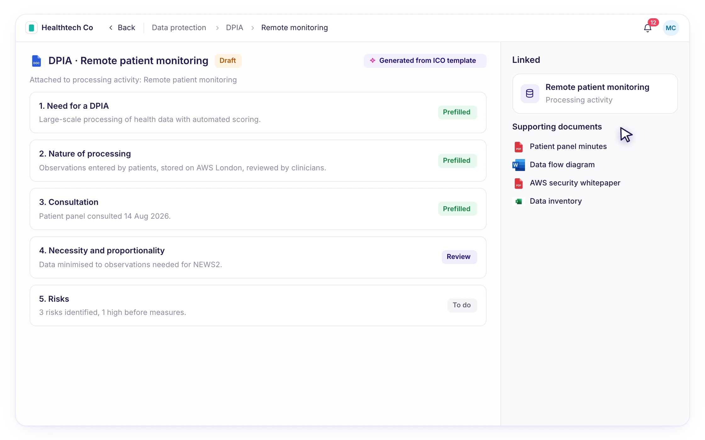 S02 — Information governance register