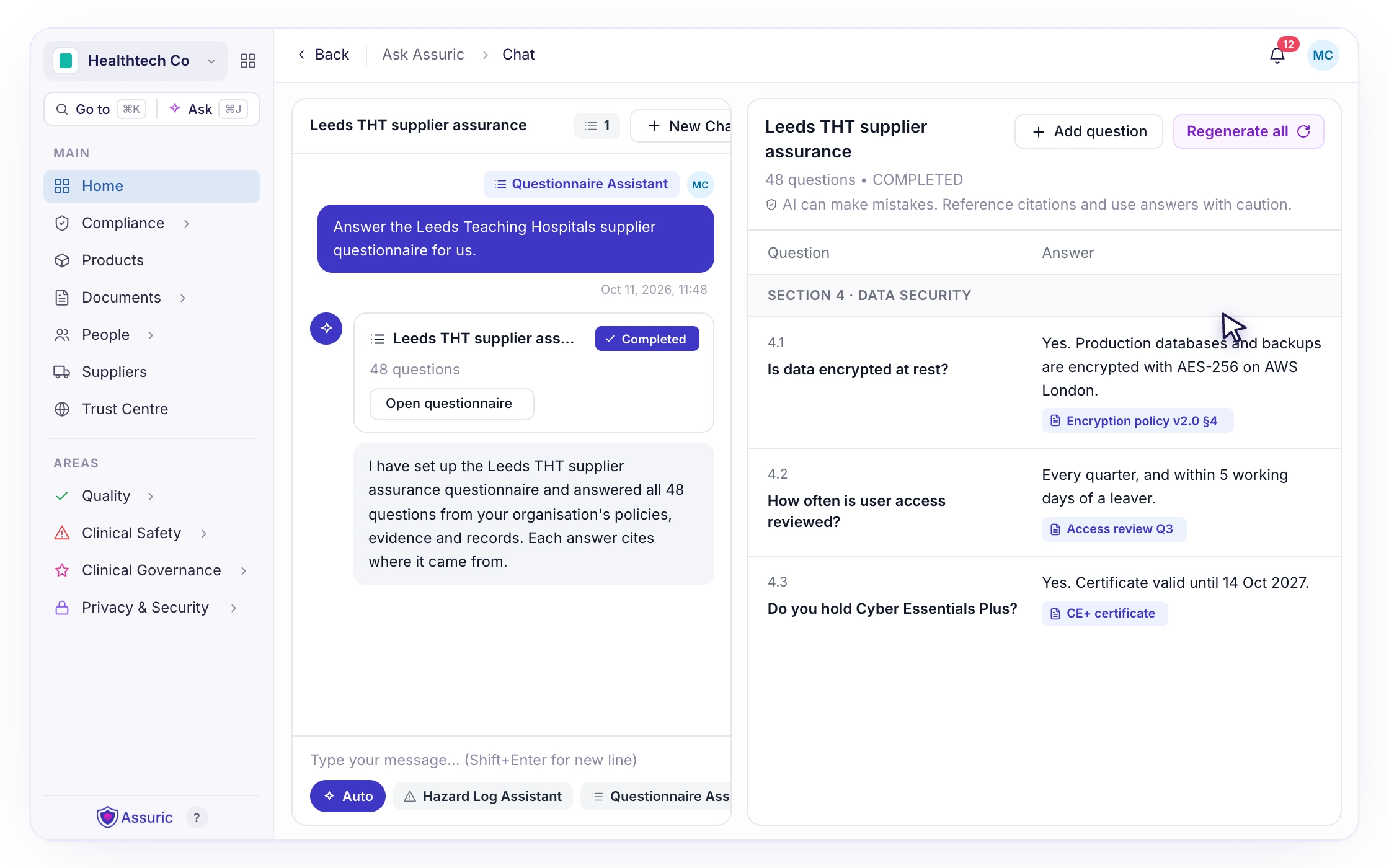 F089: Drafted from your compliance context